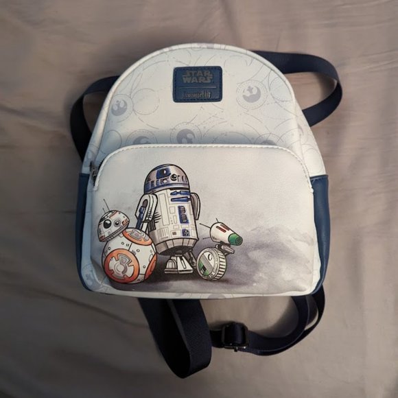 Loungefly Bags Loungefly Star Wars Droid Mini Backpack Poshmark